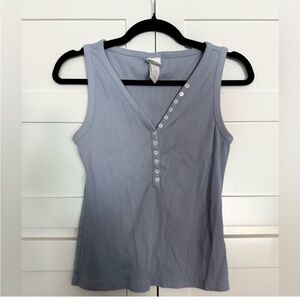 H&M  Buttoned Tank Top